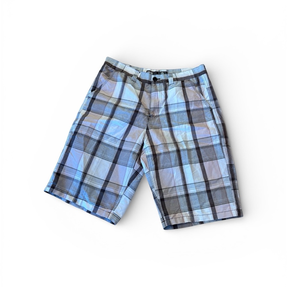 South Pole Dynamic Size 36 Men's Plaid Bermuda Shorts